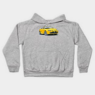 MG Rover MGTF in Sunspot Yellow Kids Hoodie